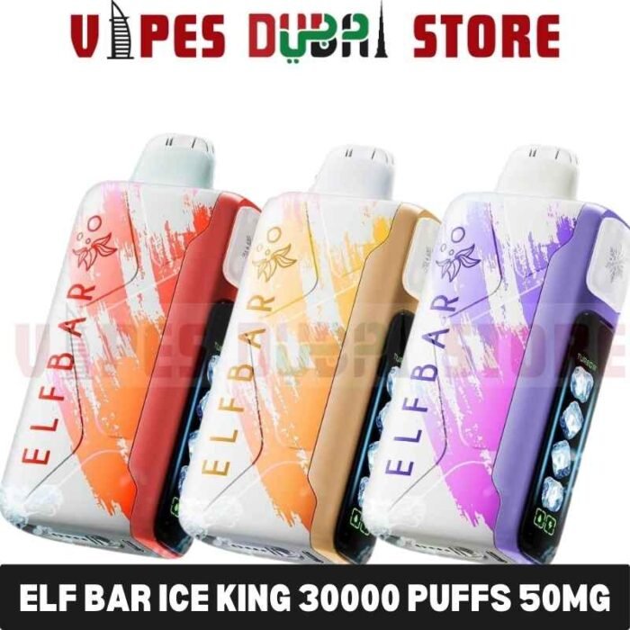 ELF BAR Ice King 30000 Puffs 50MG Disposable Vape in Dubai
