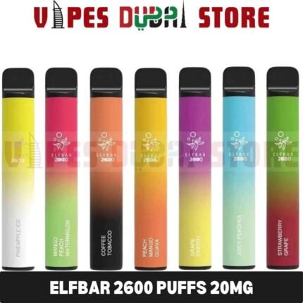 ELFBAR 2600 Puffs 20MG Disposable Vape in Dubai