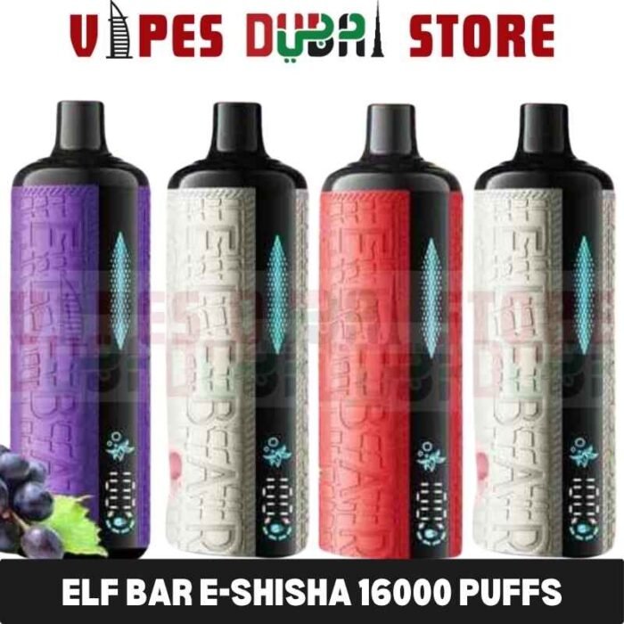ELF BAR E-Shisha 16000 Puffs Mega Cloud DTL 5MG in UAE