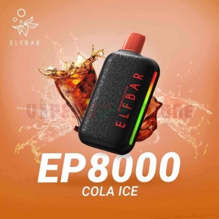 ELFBAR EP8000 Puffs 20MG Nicotine Disposable Vape in Dubai COLA ICE