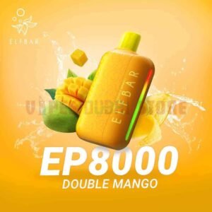ELFBAR EP8000 Puffs 20MG Nicotine Disposable Vape in Dubai DOUBLE MANGO