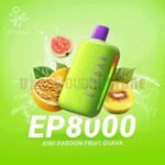 ELFBAR EP8000 Puffs 20MG Nicotine Disposable Vape in Dubai KIWI PASSION FRUIT GUAVA
