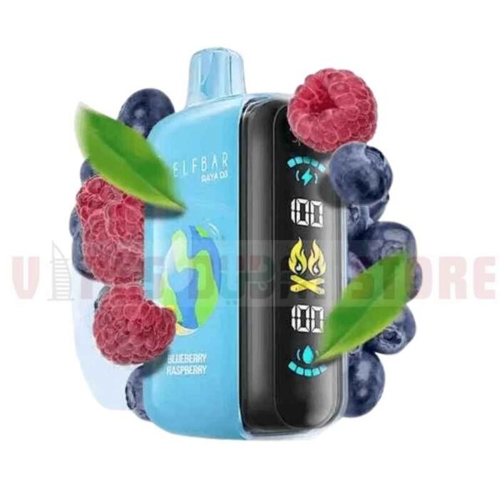 ELFBAR Raya D3 25000 Puffs Disposable Vape in Dubai BLUEBERRY RASPBERRY