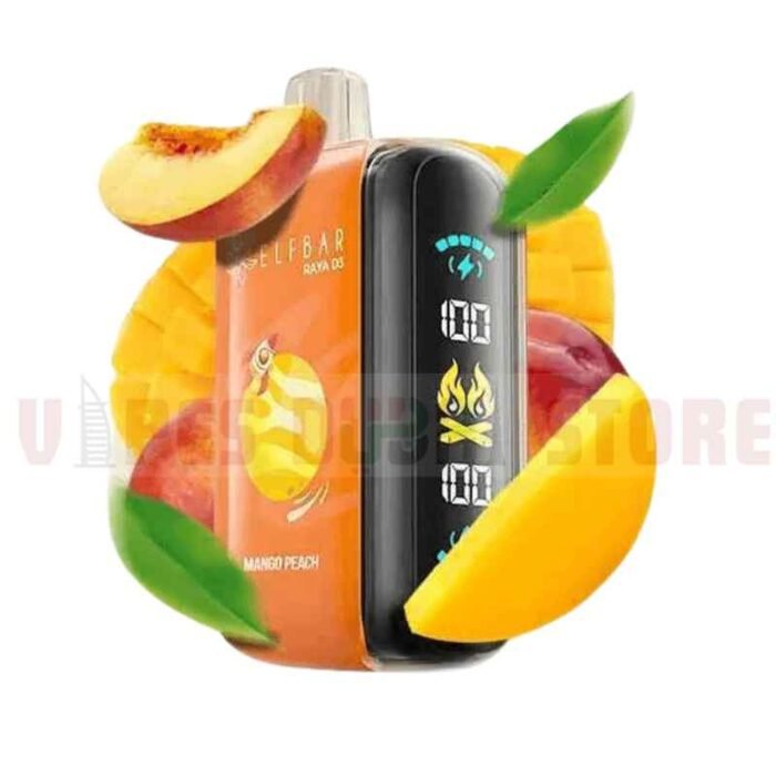 ELFBAR Raya D3 25000 Puffs Disposable Vape in Dubai MANGO PEACH