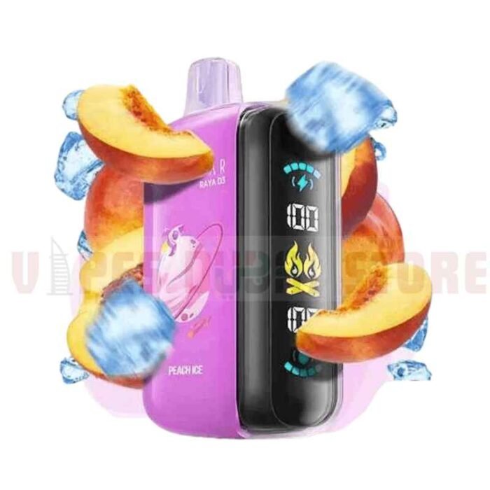 ELFBAR Raya D3 25000 Puffs Disposable Vape in Dubai PEACH ICE