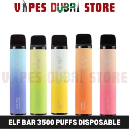 Elf Bar 3500 Puffs Disposable Vape in Dubai