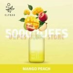 Elf Bar 5000 Puffs Disposable Vape In UAE Mango Peach