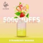 Elf Bar 5000 Puffs Disposable Vape In UAE Strawberry Banana