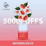 Elf Bar 5000 Puffs Disposable Vape In UAE Watermelon Ice