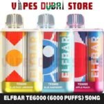 Elfbar TE6000 (6000 Puffs) 50Mg Disposable Vape