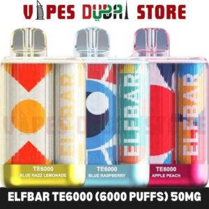 Elfbar TE6000 (6000 Puffs) 50Mg Disposable Vape