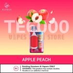 Elfbar TE6000 (6000 Puffs) 50Mg Disposable Vape In Dubai Apple Peach