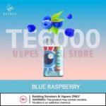 Elfbar TE6000 (6000 Puffs) 50Mg Disposable Vape In Dubai Blue Raspberry