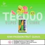 Elfbar TE6000 (6000 Puffs) 50Mg Disposable Vape In Dubai Kiwi Passion Fruit Guava