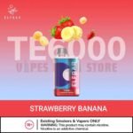 Elfbar TE6000 (6000 Puffs) 50Mg Disposable Vape In Dubai Strawberry Banana