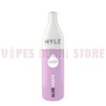 MYLE Drip 2500 Puffs 50Mg Disposable Vape in Dubai Aloe Grape