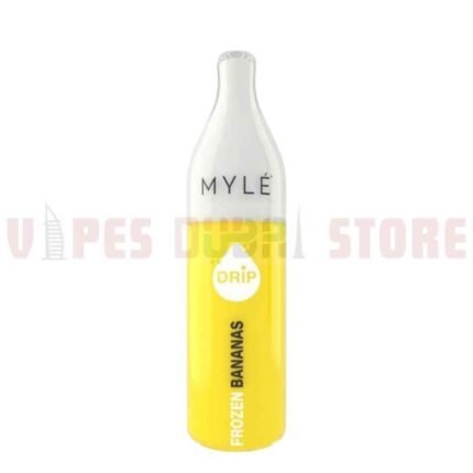 MYLE Drip 2500 Puffs 50Mg Disposable Vape in Dubai Frozen Banana