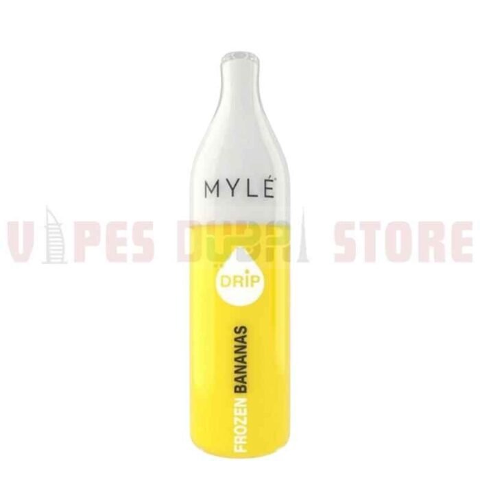 MYLE Drip 2500 Puffs 50Mg Disposable Vape in Dubai Frozen Banana