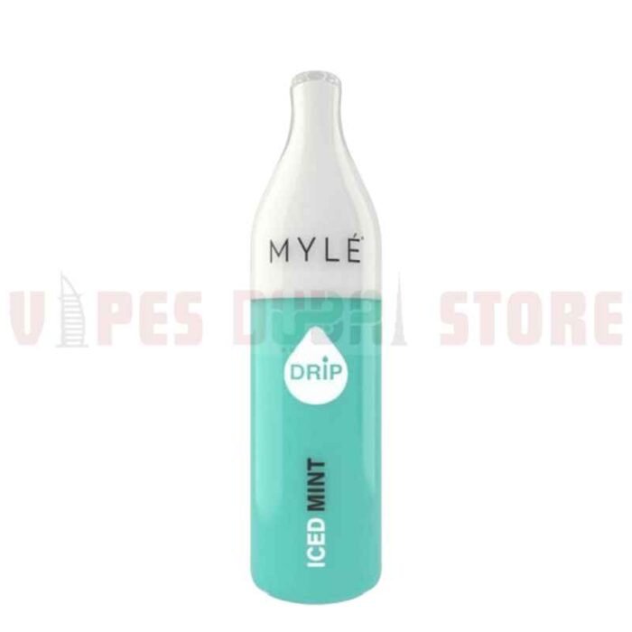 MYLE Drip 2500 Puffs 50Mg Disposable Vape in Dubai Iced Mint