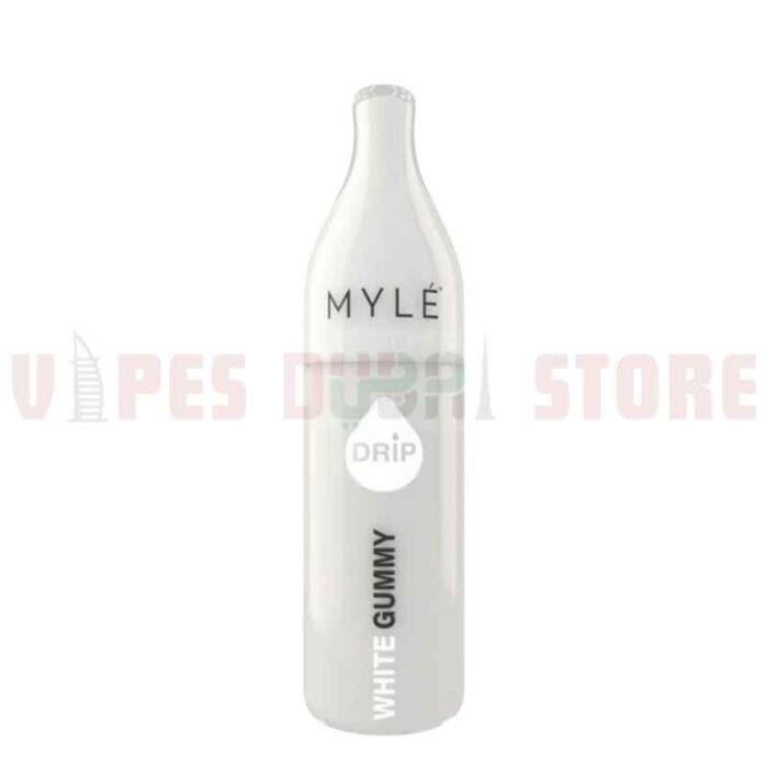 MYLE Drip 2500 Puffs 50Mg Disposable Vape in Dubai White-Gummy
