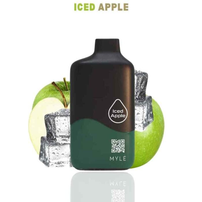 MYLE Meta 9000 Disposable Vape in Dubai Iced Apple