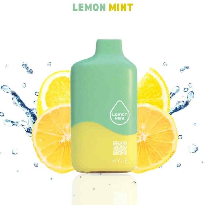 MYLE Meta 9000 Disposable Vape in Dubai Lemon Mint