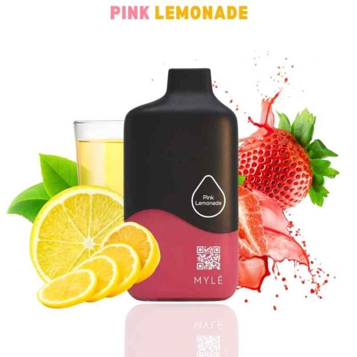 MYLE Meta 9000 Disposable Vape in Dubai Pink Lemonade