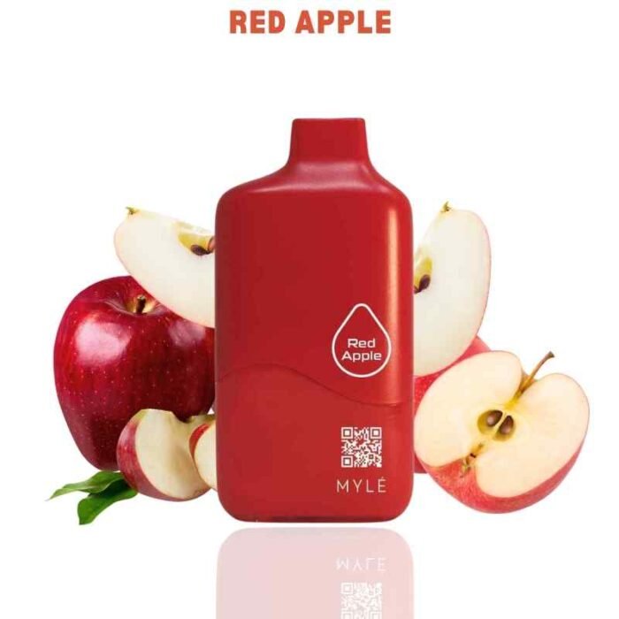 MYLE Meta 9000 Disposable Vape in Dubai Red Apple