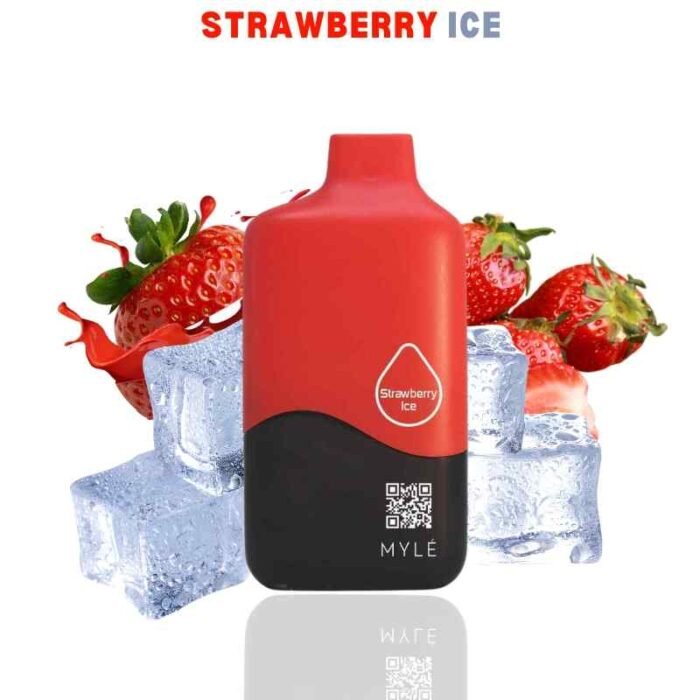 MYLE Meta 9000 Disposable Vape in Dubai Strawberry Ice
