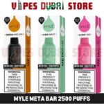 MYLE Meta Bar 2500 Puffs Disposable Vape In Dubai