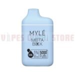 MYLE Meta Box 5000 Puffs 20mg & 50mg Disposable Vape in Dubai Blueberry Lemon