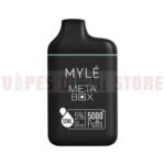 MYLE Meta Box 5000 Puffs 20mg & 50mg Disposable Vape in Dubai Iced Mint