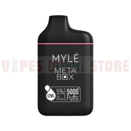 MYLE Meta Box 5000 Puffs 20mg & 50mg Disposable Vape in Dubai Lush Ice
