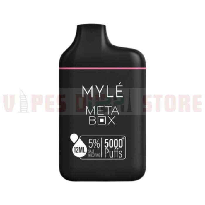 MYLE Meta Box 5000 Puffs 20mg & 50mg Disposable Vape in Dubai Lush Ice