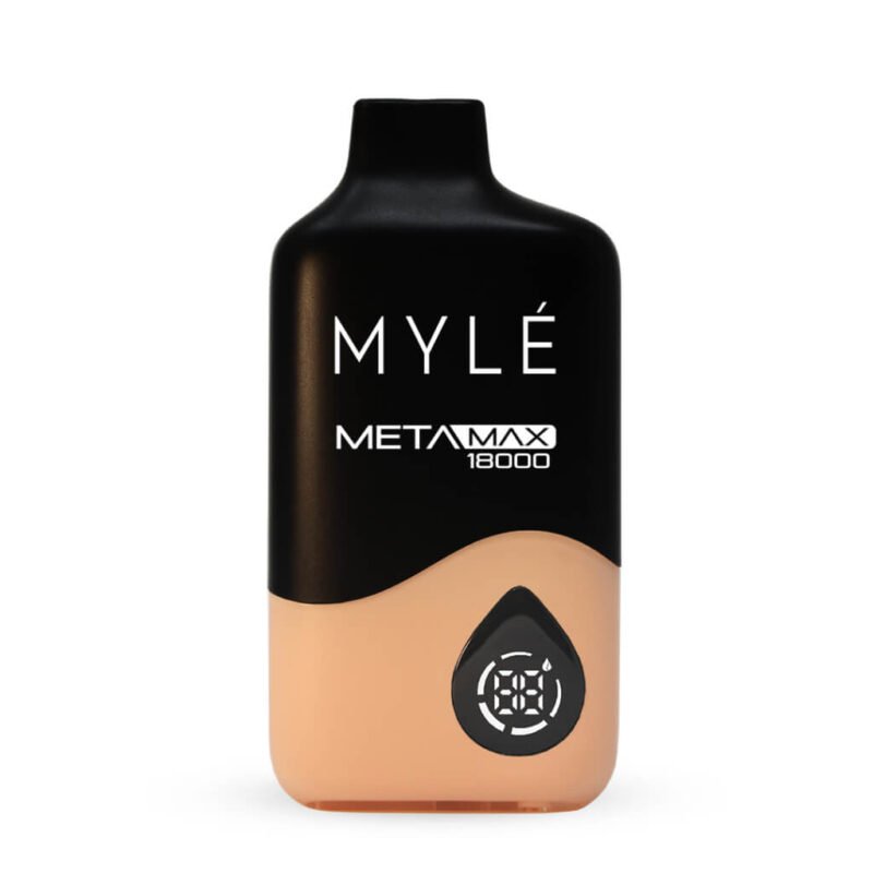 MYLE Meta Max 18000 Puffs Disposable Vape in Dubai Sweet Peach