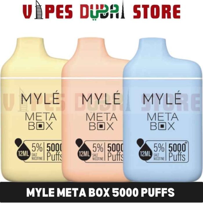 MYLE Turbo 20000 Puffs 50MG Disposable Vape in Dubai