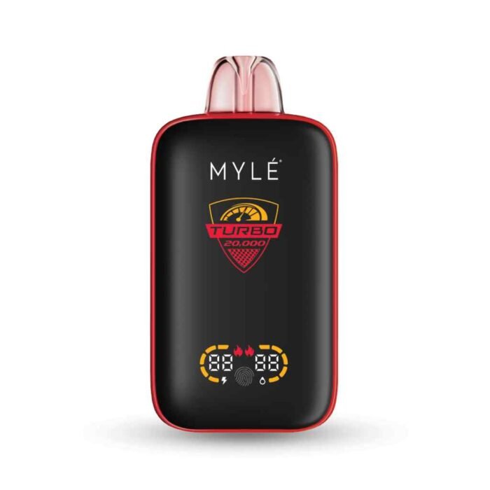 MYLE Turbo 20000 Puffs 50MG Disposable Vape in Dubai CHERRY BOMB