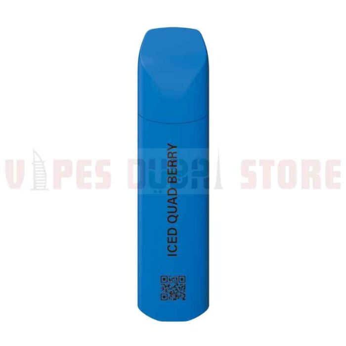 Myle Micro Bar 1500 Puffs Disposable Vape 20mg 3ml Waterproof In Dubai ICED QUAD BERRY