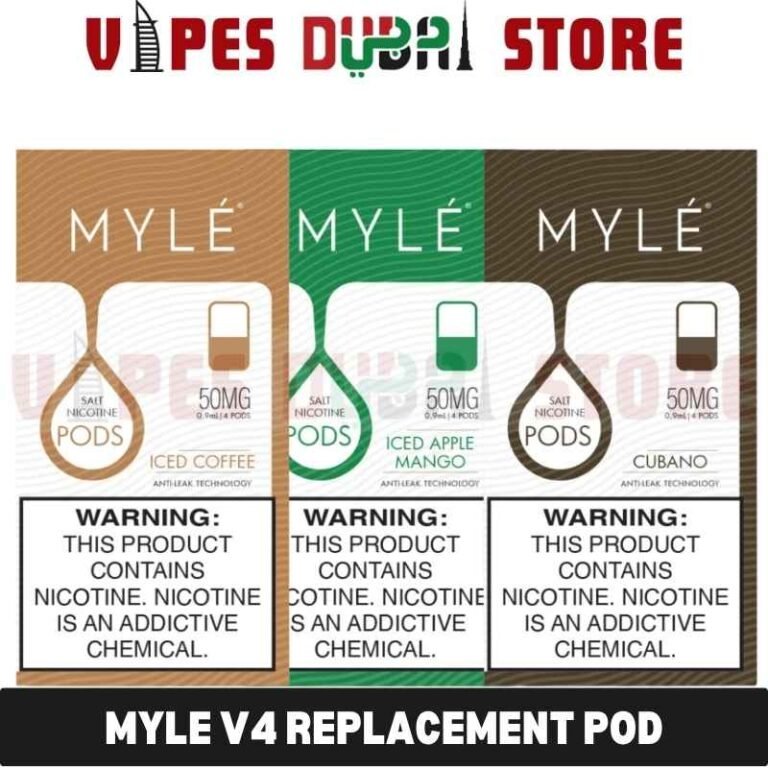 Myle V4 Replacement Pod (4PcPack) In Dubai