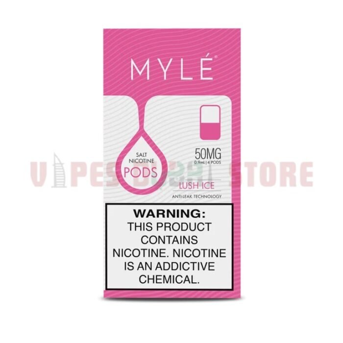 Myle V4 Replacement Pod (4PcPack) In Dubai Lush Ice