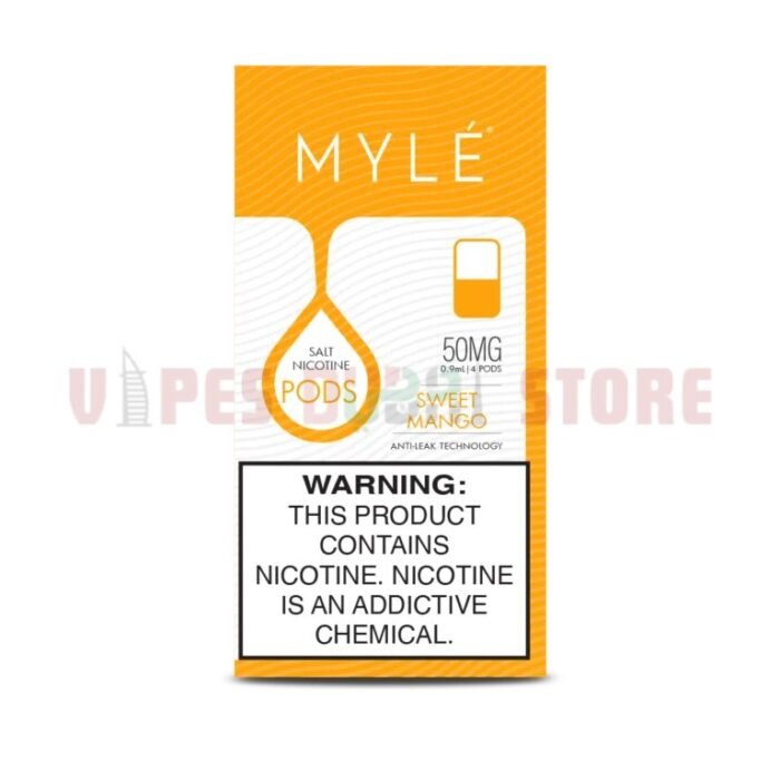 Myle V4 Replacement Pod (4PcPack) In Dubai Sweet Mango