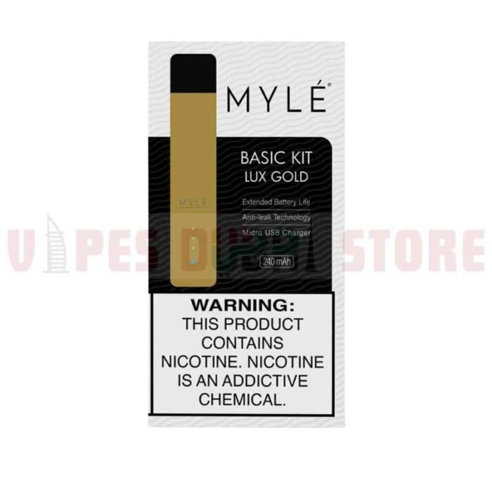 Myle V4 Starter Pod Kit 20Mg In Dubai Gold