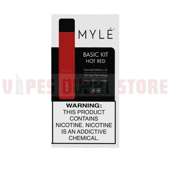 Myle V4 Starter Pod Kit 20Mg In Dubai Red