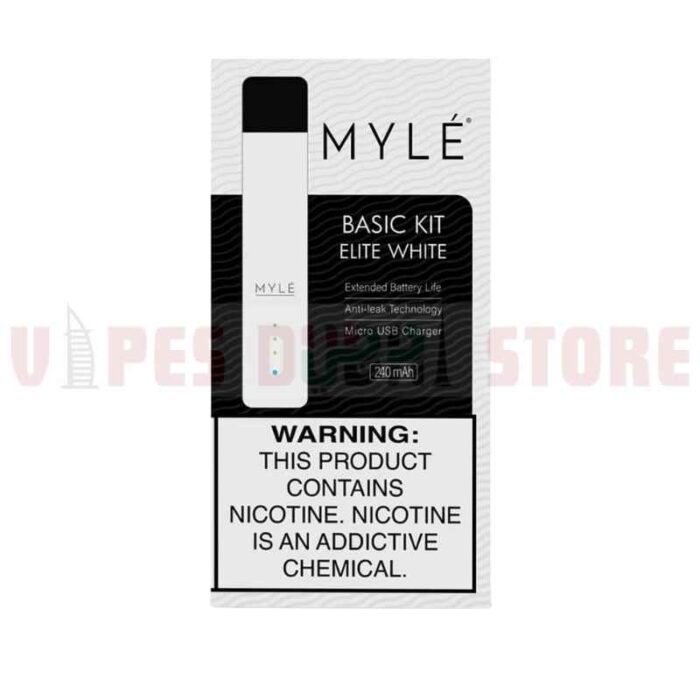 Myle V4 Starter Pod Kit 20Mg In Dubai White