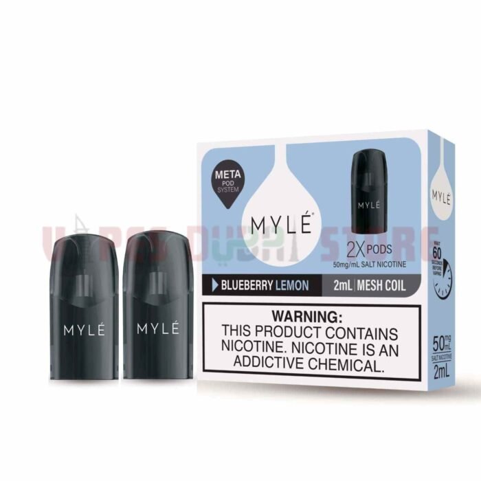 Myle V5 Meta Pods 50Mg In Dubai Blueberry Lemon