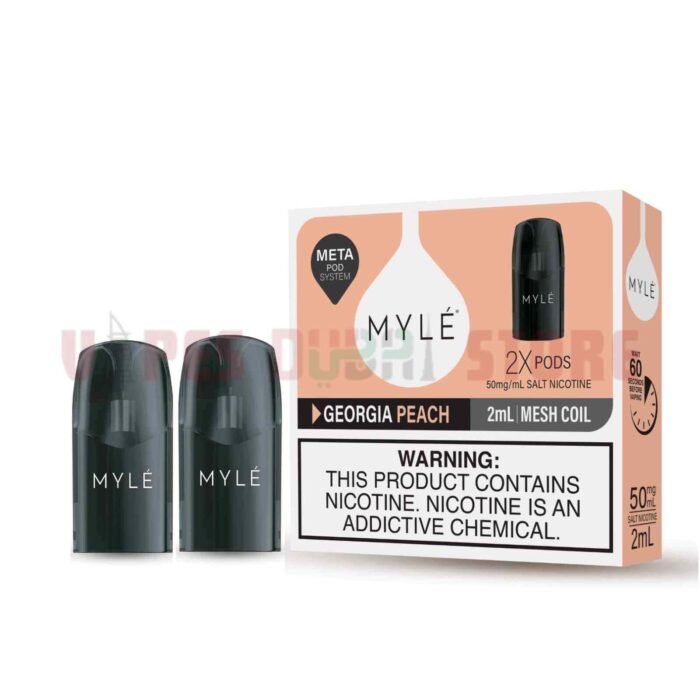 Myle V5 Meta Pods 50Mg In Dubai Georgia Peach