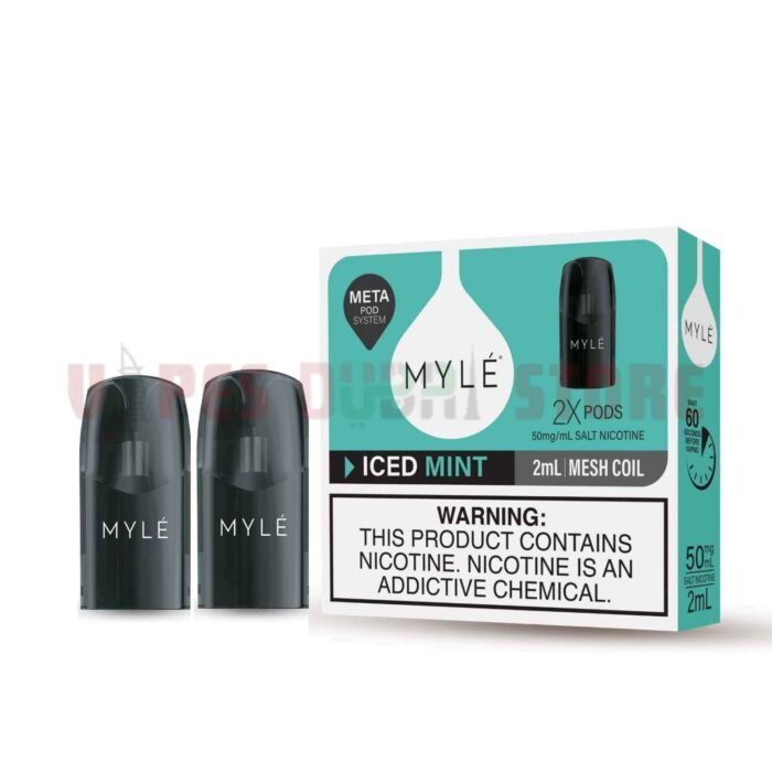 Myle V5 Meta Pods 50Mg In Dubai Iced Mint