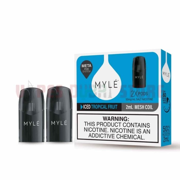 Myle V5 Meta Pods 50Mg In Dubai Iced Tropical Fruit
