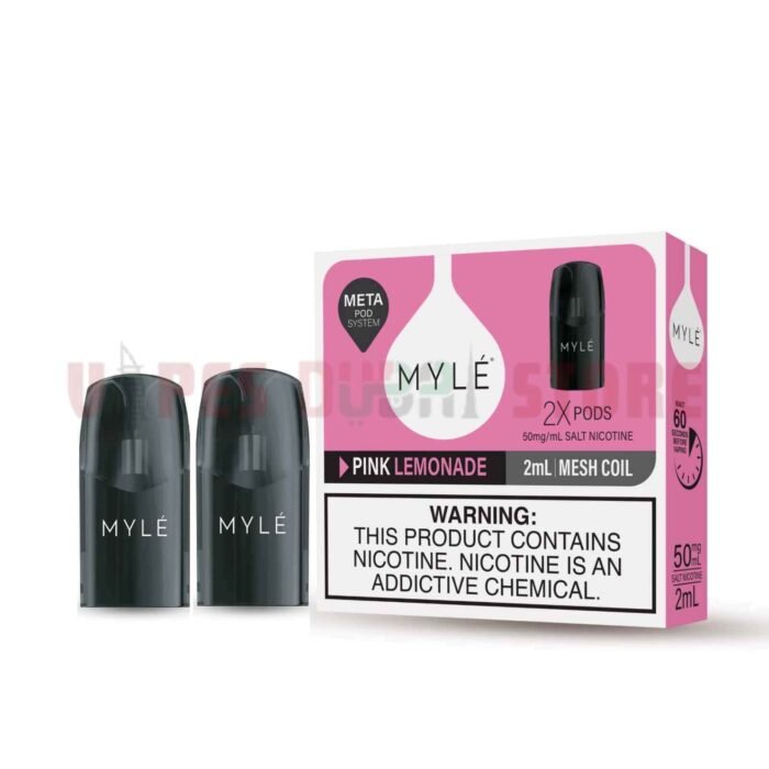 Myle V5 Meta Pods 50Mg In Dubai Pink Lemonade