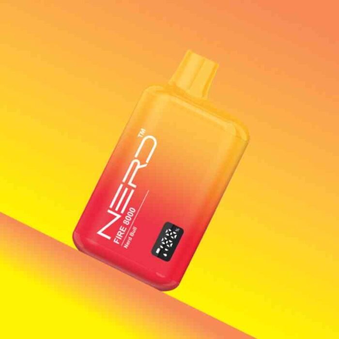 Nerd Fire 8000 Puffs 20Mg Disposable Vape In Dubai NERD BULL